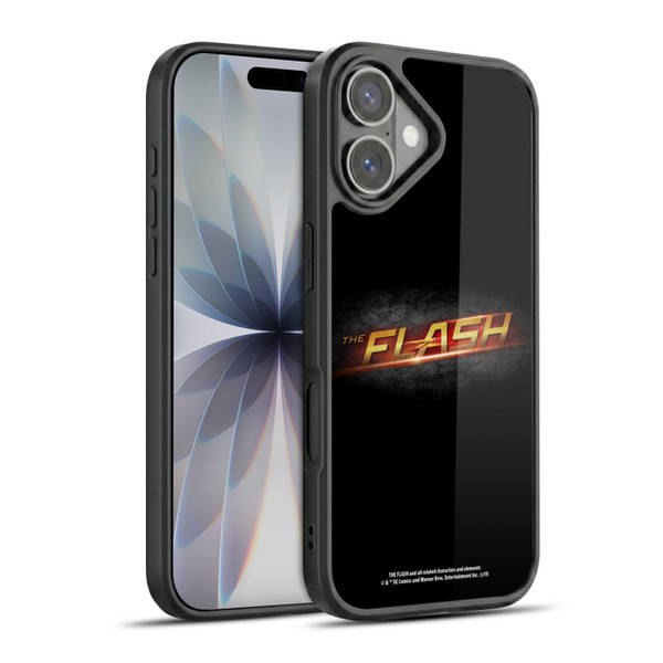 The Flash TV Series Logos Black Gel Armour Case For Apple iPhone 17