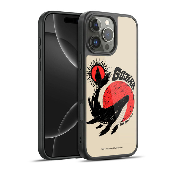 Gojira Graphics Whale Sun Moon Gel Armour Case For Apple iPhone 16 Pro Max