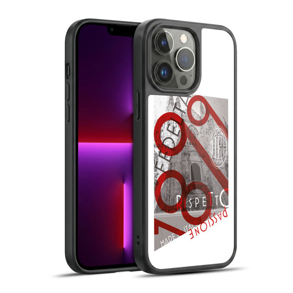 AC Milan Adults Passion Gel Armour Case For Apple iPhone 13 Pro Max