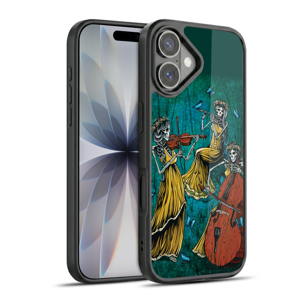 David Lozeau Colourful Art Three Female Gel Armour Case For Apple iPhone 17