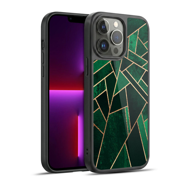 Elisabeth Fredriksson Sparkles Emerald Night Gel Armour Case For Apple iPhone 13 Pro Max
