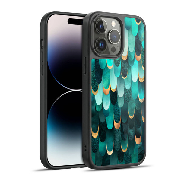 Elisabeth Fredriksson Sparkles Turquoise Gel Armour Case For Apple iPhone 14 Pro Max