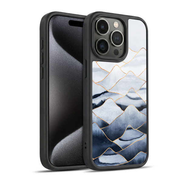 Elisabeth Fredriksson Sparkles Mountains Gel Armour Case For Apple iPhone 15 Pro