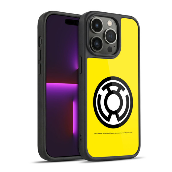 Green Lantern DC Comics Lantern Corps Sinestro Gel Armour Case For Apple iPhone 14 Pro