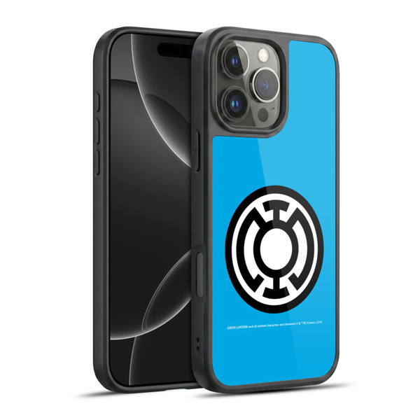 Green Lantern DC Comics Lantern Corps Blue Gel Armour Case For Apple iPhone 16 Pro Max
