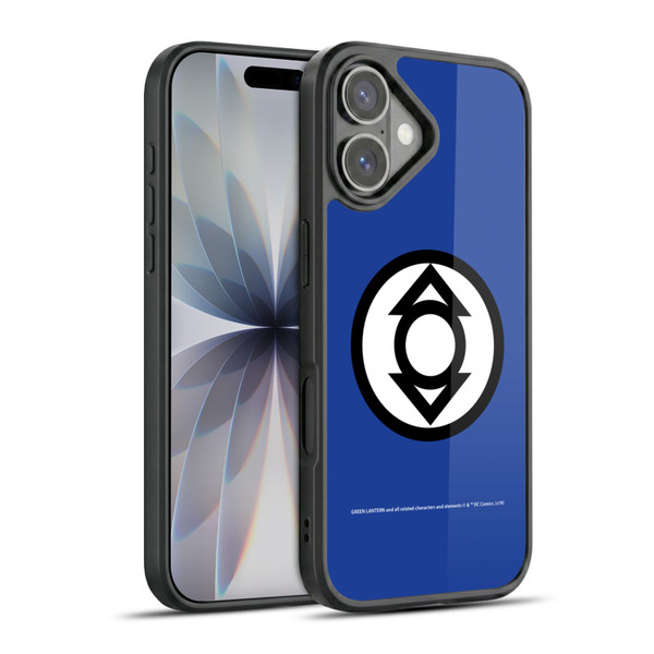 Green Lantern DC Comics Lantern Corps Indigo Gel Armour Case For Apple iPhone 17
