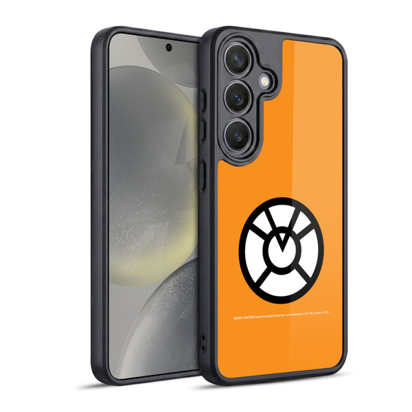 Green Lantern DC Comics Lantern Corps Orange Gel Armour Case For Samsung Galaxy S24 5G