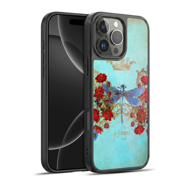 Jena DellaGrottaglia Insects Dragonfly Garden Gel Armour Case For Apple iPhone 16 Pro Max