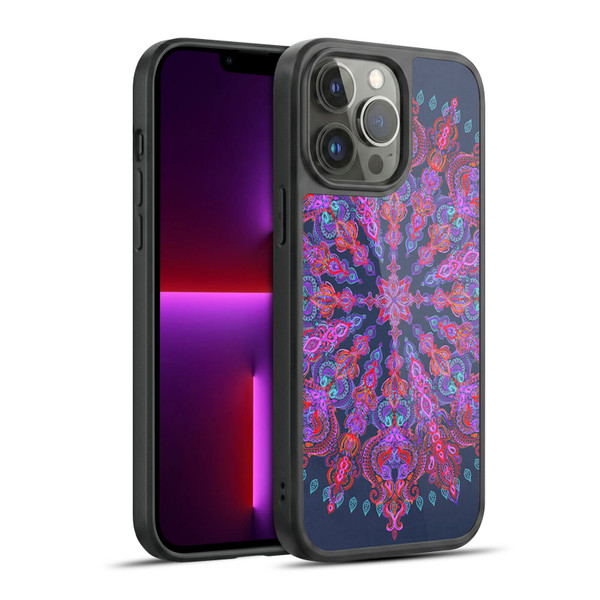 Micklyn Le Feuvre Mandala 3 Bohemian Gel Armour Case For Apple iPhone 13 Pro Max