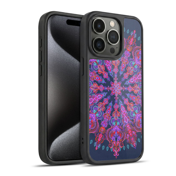 Micklyn Le Feuvre Mandala 3 Bohemian Gel Armour Case For Apple iPhone 15 Pro
