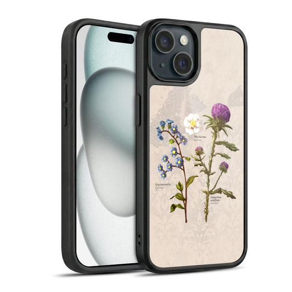 Outlander Graphics Flowers Gel Armour Case For Apple iPhone 15