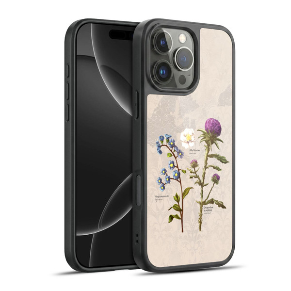 Outlander Graphics Flowers Gel Armour Case For Apple iPhone 16 Pro Max