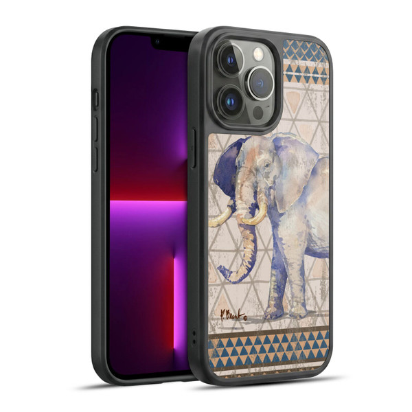 Paul Brent Animals Tribal Elephant Gel Armour Case For Apple iPhone 13 Pro Max