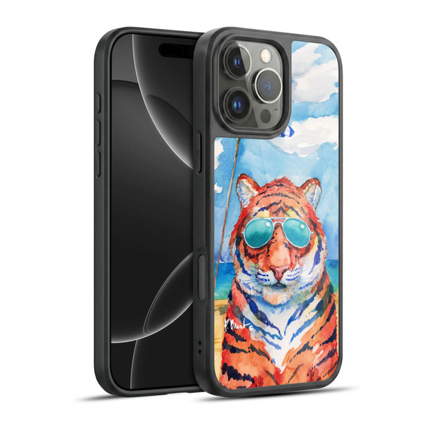 Paul Brent Animals Hip Shades Tiger Gel Armour Case For Apple iPhone 16 Pro Max