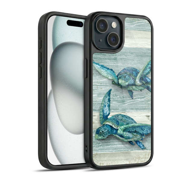 Paul Brent Sea Creatures Turtle Gel Armour Case For Apple iPhone 15