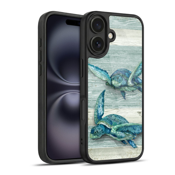 Paul Brent Sea Creatures Turtle Gel Armour Case For Apple iPhone 16