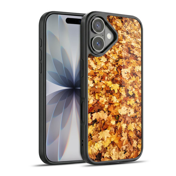PLdesign Flowers And Leaves Fall Maple Gel Armour Case For Apple iPhone 17