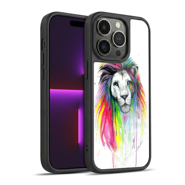 Pixie Cold Cats Rainbow Mane Gel Armour Case For Apple iPhone 14 Pro