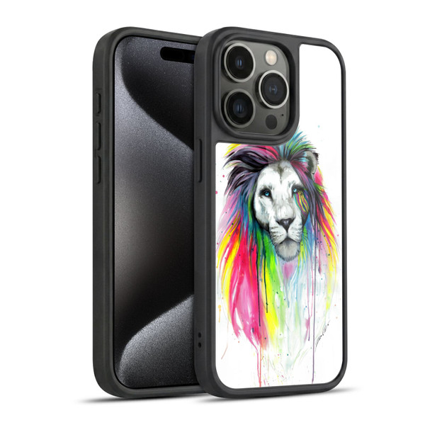 Pixie Cold Cats Rainbow Mane Gel Armour Case For Apple iPhone 15 Pro