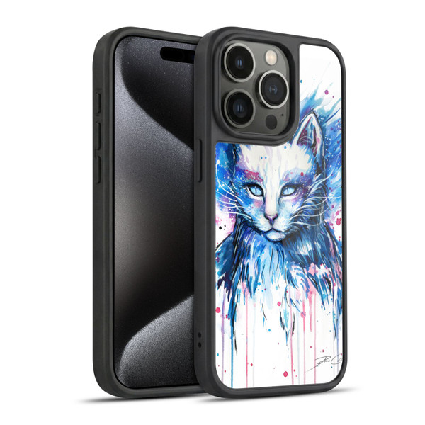 Pixie Cold Cats Space Gel Armour Case For Apple iPhone 15 Pro