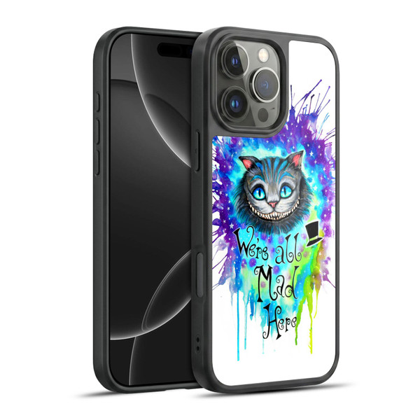 Pixie Cold Cats We Are All Mad Here Gel Armour Case For Apple iPhone 16 Pro Max