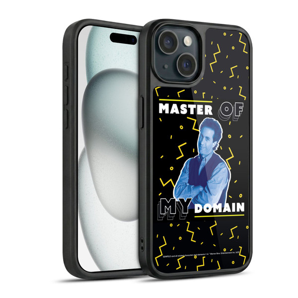 Seinfeld Graphics Master Of My Domain Gel Armour Case For Apple iPhone 15