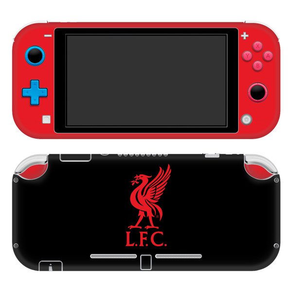 Liverpool Football Club Art Liver Bird Red On Black Vinyl Sticker Skin Decal Cover for Nintendo Switch Lite