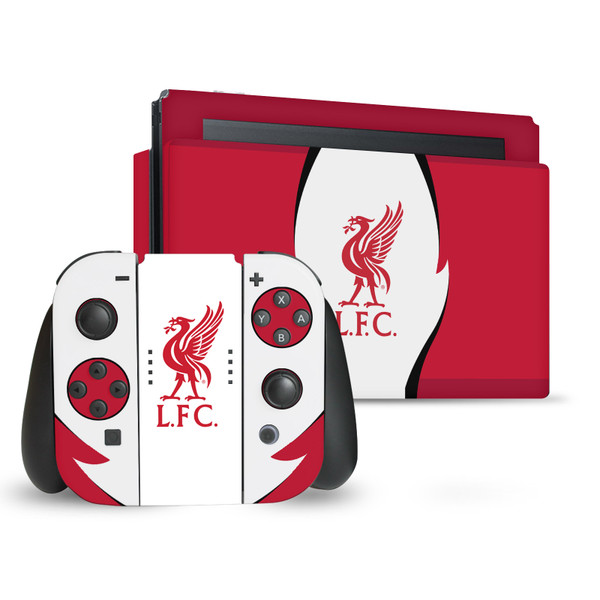 Liverpool Football Club Art Side Details Vinyl Sticker Skin Decal Cover for Nintendo Switch Bundle