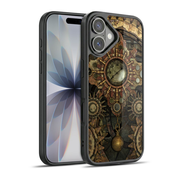 Simone Gatterwe Steampunk Rusty Vintage Gears Gel Armour Case For Apple iPhone 17