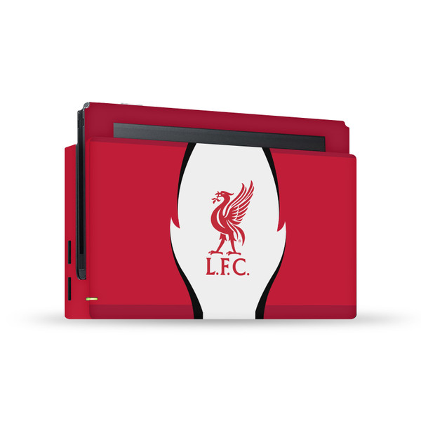 Liverpool Football Club Art Side Details Vinyl Sticker Skin Decal Cover for Nintendo Switch Console & Dock