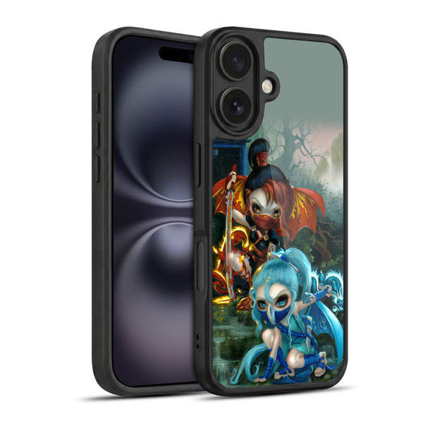 Strangeling Dragon Elemental Ninja Fairies Gel Armour Case For Apple iPhone 16