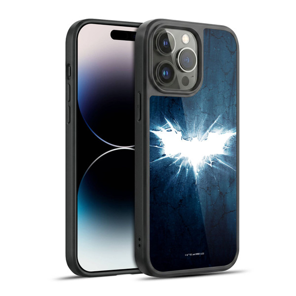 The Dark Knight Rises Logo Grunge Gel Armour Case For Apple iPhone 14 Pro Max
