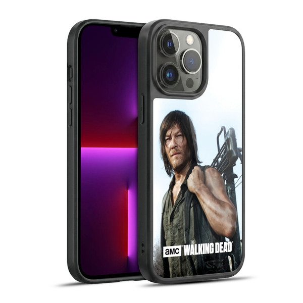 AMC The Walking Dead Filtered Characters Daryl Crossbow Gel Armour Case For Apple iPhone 13 Pro Max
