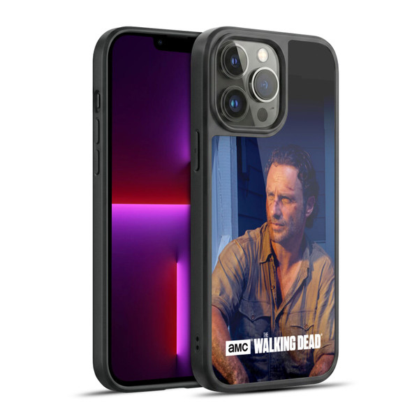 AMC The Walking Dead Filtered Characters Rick Gel Armour Case For Apple iPhone 13 Pro Max