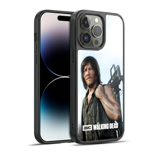 AMC The Walking Dead Filtered Characters Daryl Crossbow Gel Armour Case For Apple iPhone 14 Pro Max