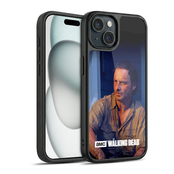 AMC The Walking Dead Filtered Characters Rick Gel Armour Case For Apple iPhone 15