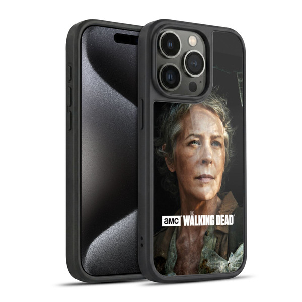 AMC The Walking Dead Filtered Characters Carol Gel Armour Case For Apple iPhone 15 Pro