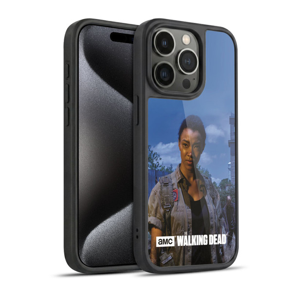 AMC The Walking Dead Filtered Characters Sasha Gel Armour Case For Apple iPhone 15 Pro