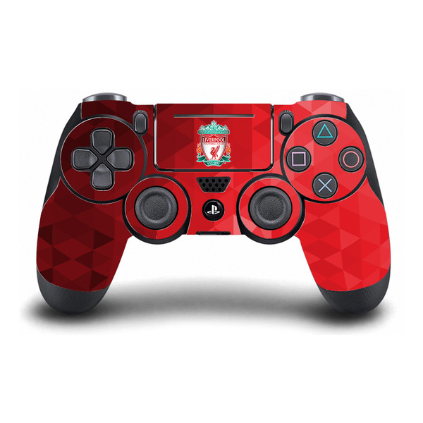 Liverpool Football Club Art Crest Red Geometric Vinyl Sticker Skin Decal Cover for Sony DualShock 4 Controller