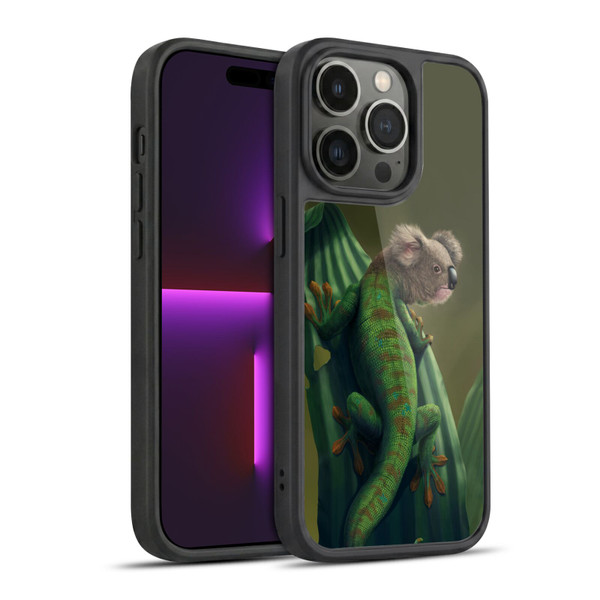 Vincent Hie Animals Gekoala Gel Armour Case For Apple iPhone 14 Pro
