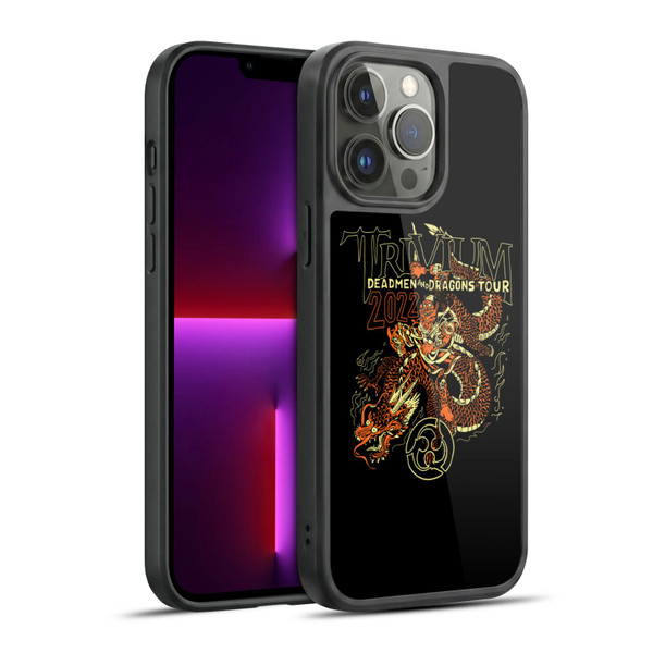 Trivium Graphics Deadmen And Dragons Gel Armour Case For Apple iPhone 13 Pro Max