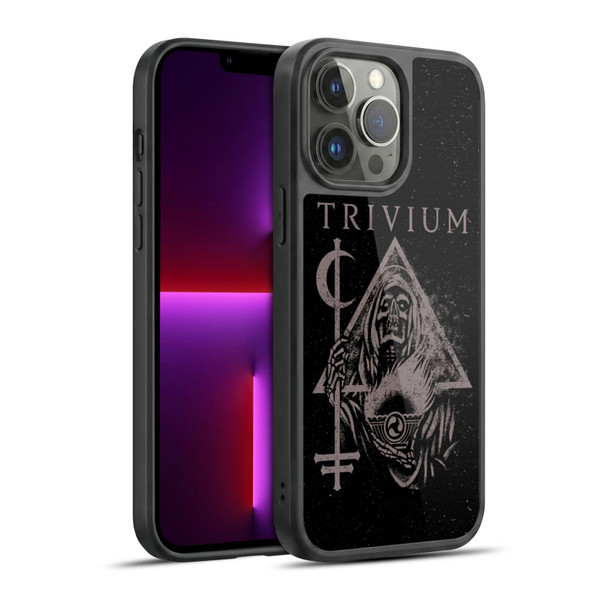 Trivium Graphics Reaper Triangle Gel Armour Case For Apple iPhone 13 Pro Max