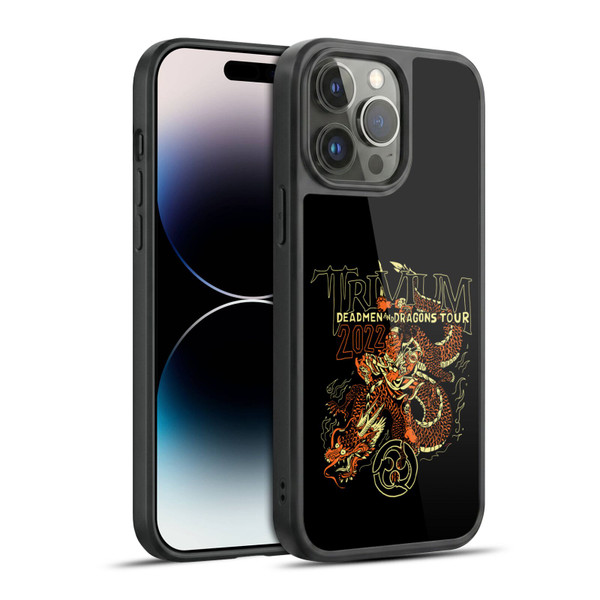 Trivium Graphics Deadmen And Dragons Gel Armour Case For Apple iPhone 14 Pro Max