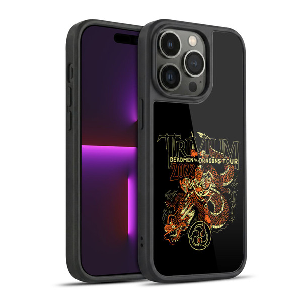 Trivium Graphics Deadmen And Dragons Gel Armour Case For Apple iPhone 14 Pro