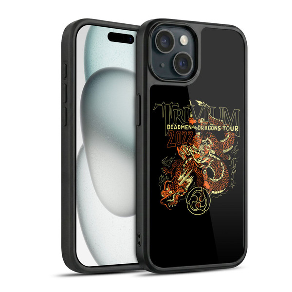 Trivium Graphics Deadmen And Dragons Gel Armour Case For Apple iPhone 15