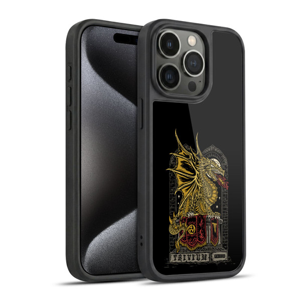Trivium Graphics Big Dragon Gel Armour Case For Apple iPhone 15 Pro