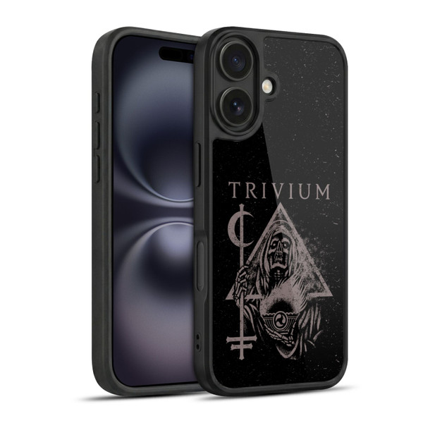 Trivium Graphics Reaper Triangle Gel Armour Case For Apple iPhone 16