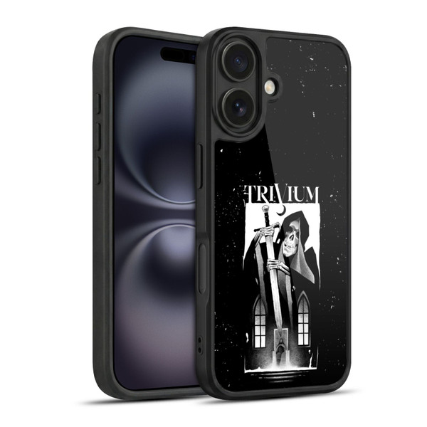 Trivium Graphics Skeleton Sword Gel Armour Case For Apple iPhone 16