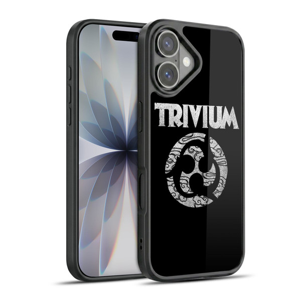 Trivium Graphics Swirl Logo Gel Armour Case For Apple iPhone 17