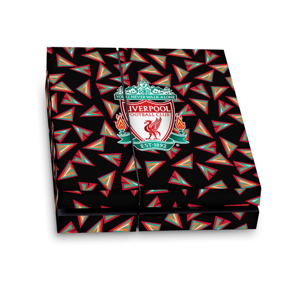 Liverpool Football Club Art Geometric Pattern Vinyl Sticker Skin Decal Cover for Sony PS4 Console